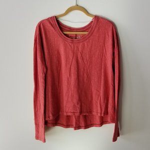 We The Free Slub Jersey Long Sleeve T-Shirt S